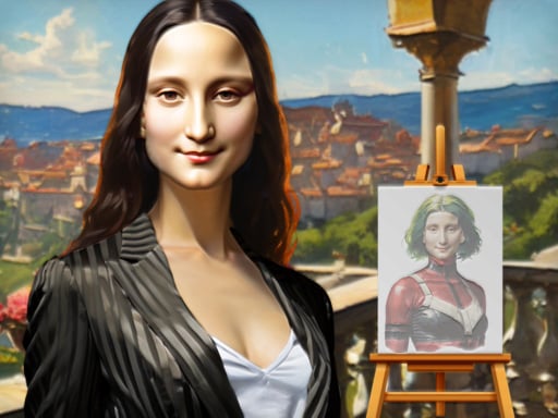 Mona Lisa Fashion Experiments